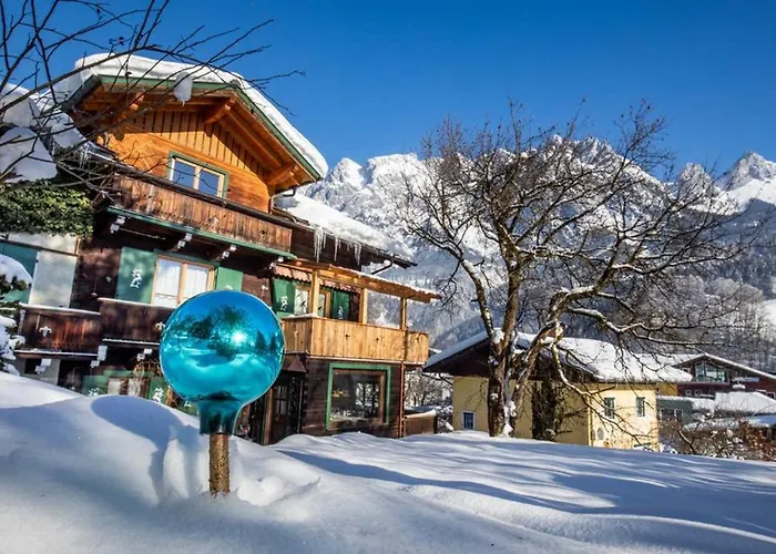 Apartman Alpenrelax Haus Weidmannsheil Wohnen Im Romantischen Forsthaus Werfen