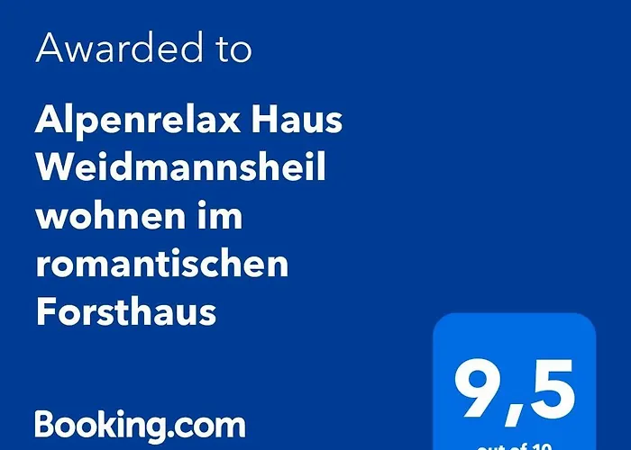Alpenrelax Haus Weidmannsheil Wohnen Im Romantischen Forsthaus *